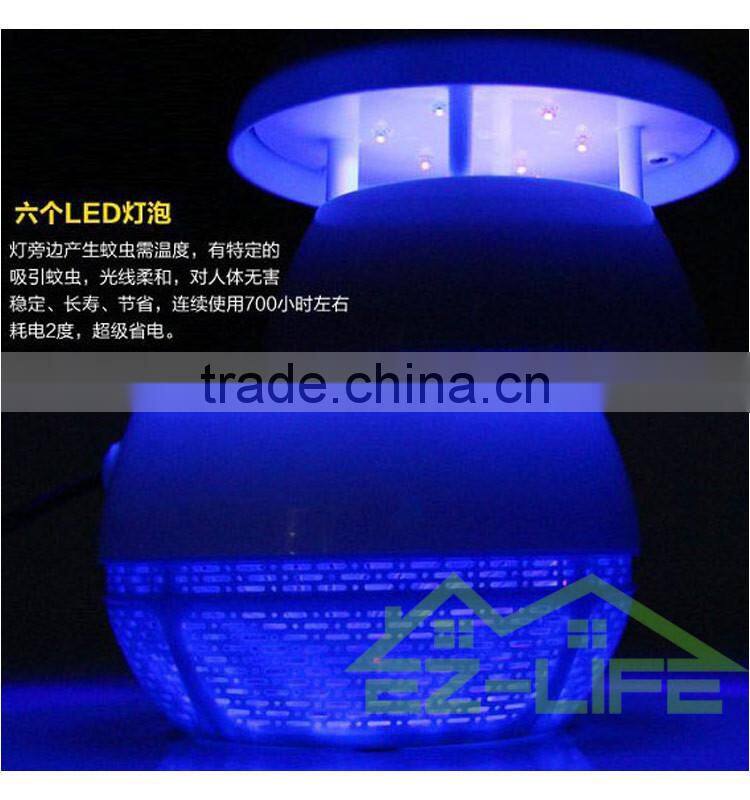 2017 Solar LED light lamp insect killer electric mosquito zapper
