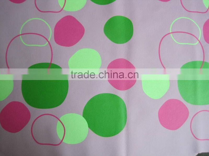 printed pu waterproof fabric