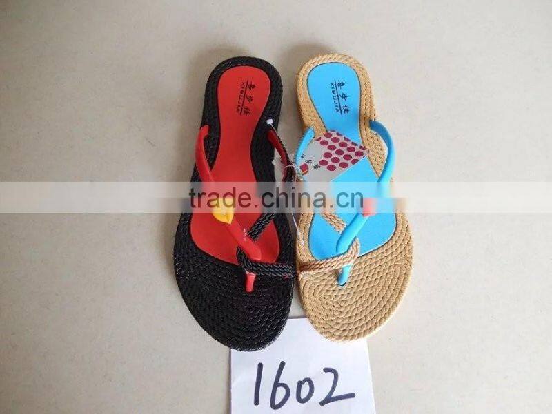 elegent weave women flip-flop