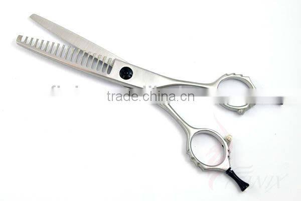 Double Finger Rest Professional Hair Thinning Scissors