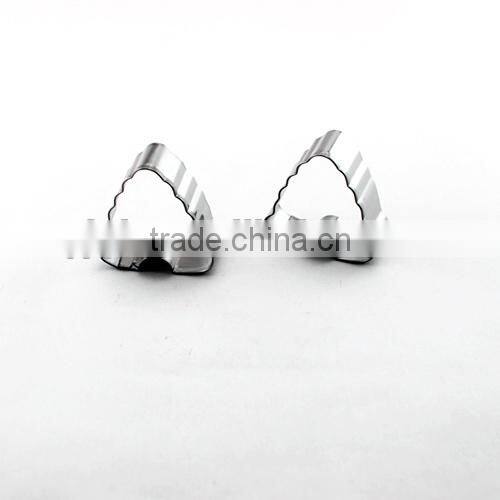 100% Food grade metal cookie cutters FDA standard kitchen gadget hazelnut shape for baking cookies