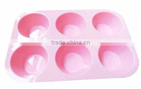 Creative FDA pink handmade silicone Toilet soap molds