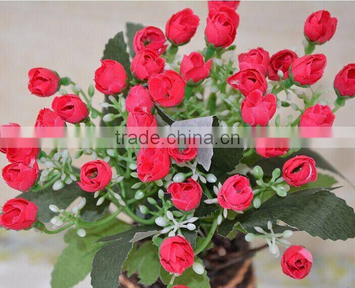Fake flower for home decoration of cheap wholesale