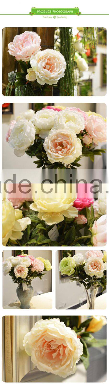 single stem peony new year home wedding decor factory direct sale