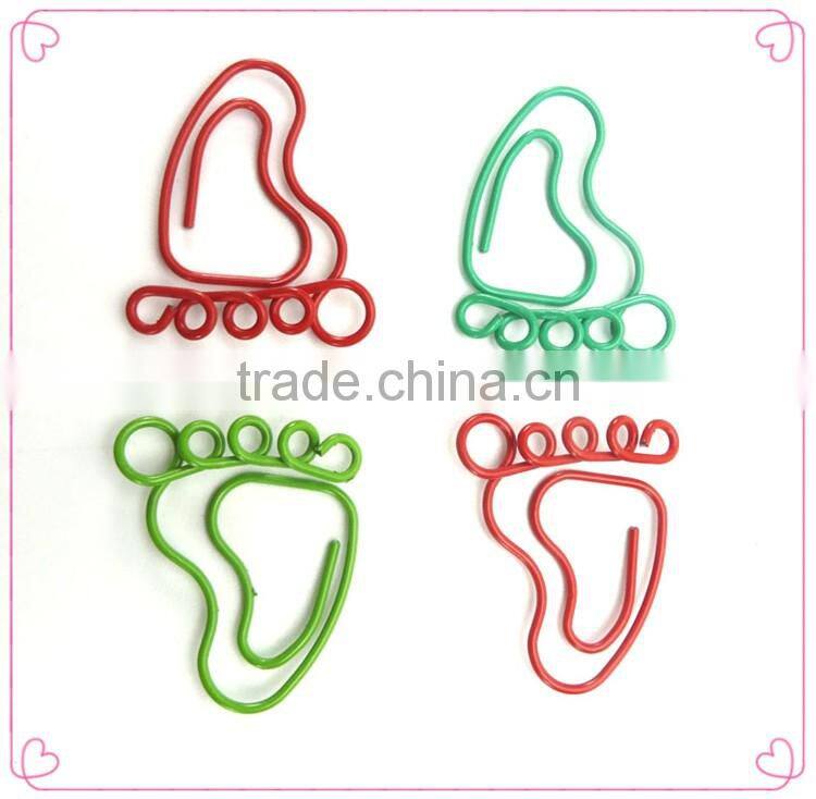 Advertising gifts OEM hand finger shaped paper clips