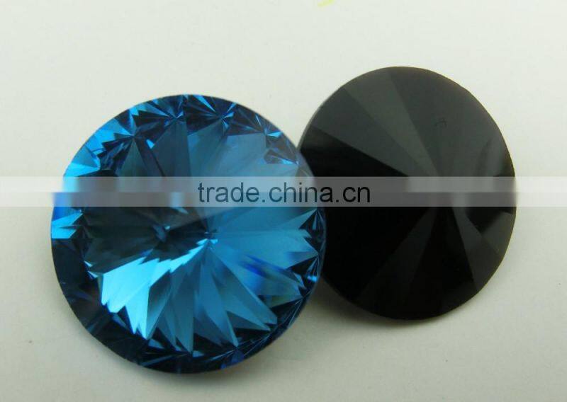 Garment Glass Sew On Beading Accessory Glass Material Opal Fancy Stone With Claw