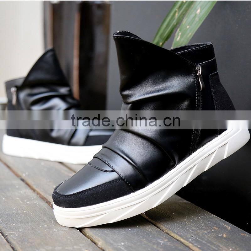 high quality white casual shoes fashion brand china factory, adults lace up casual leather shoes sneakers sample for men women