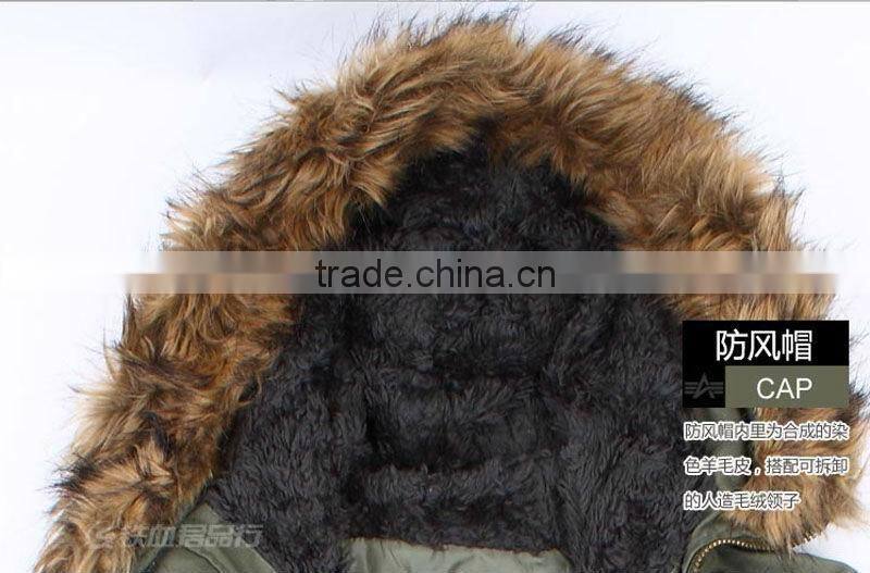 Seibertron Slim Fit Cotton N-3B Coat Mens slim fit winter coat Dust Coat