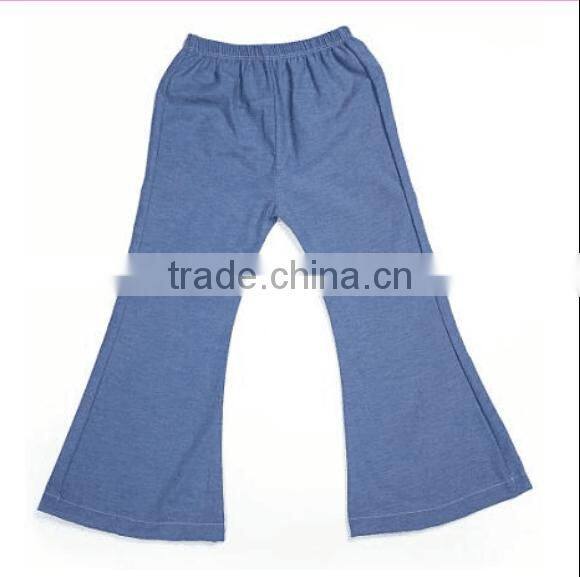 2016 high quality imitation cowboy flares baby petti pants