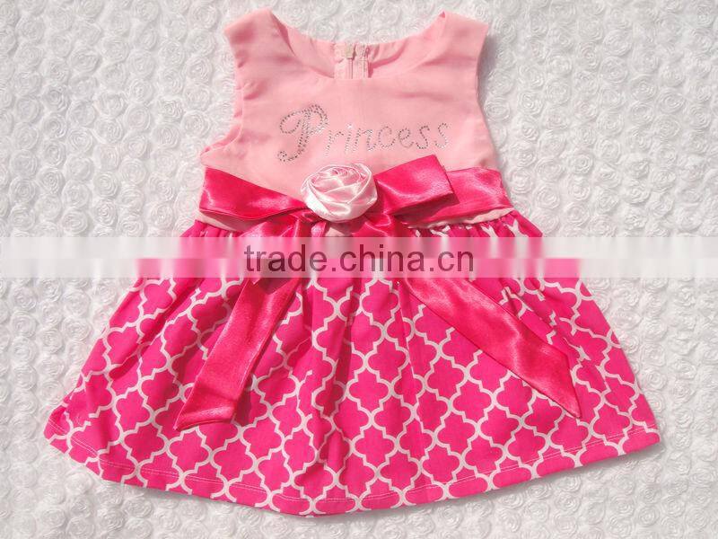 new design fashion baby pricess dress Bella Petti baby dress for sissy