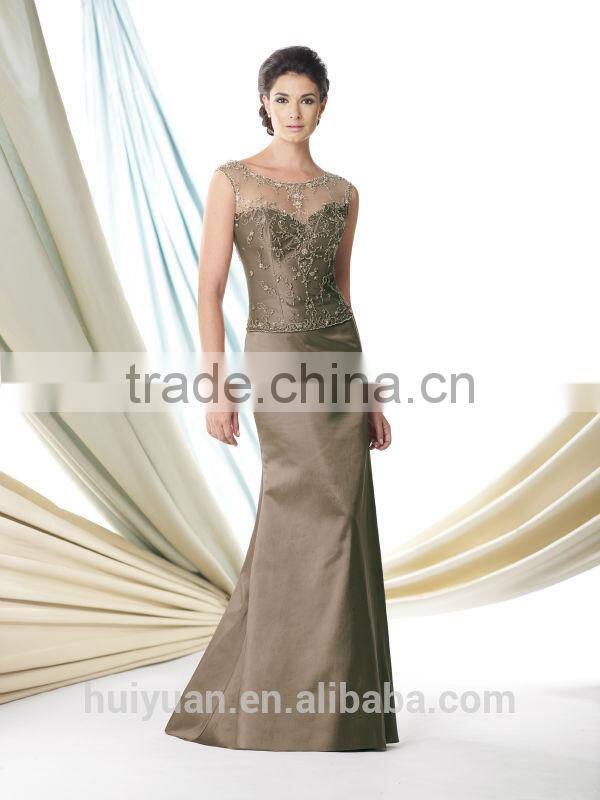 2015 bling long satin lace evening off shoulder prom dress