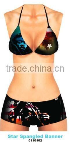 Star Spangled Banner Sexy Adult Women Bikini