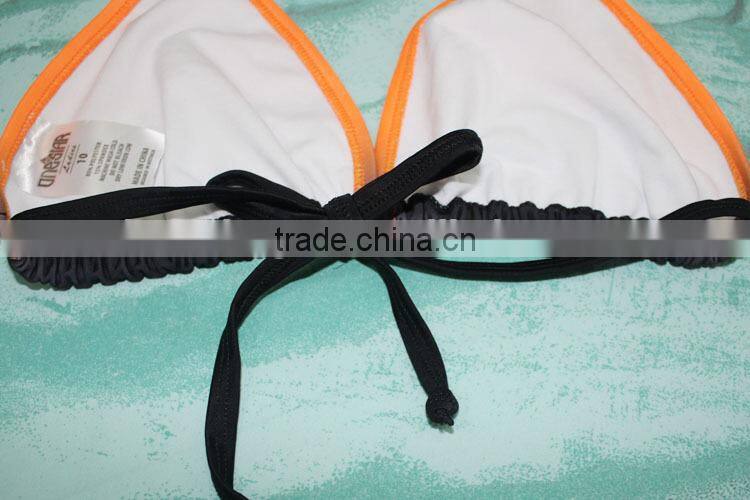 Hot sale womens swimwear custom design three-piece sexy bikini