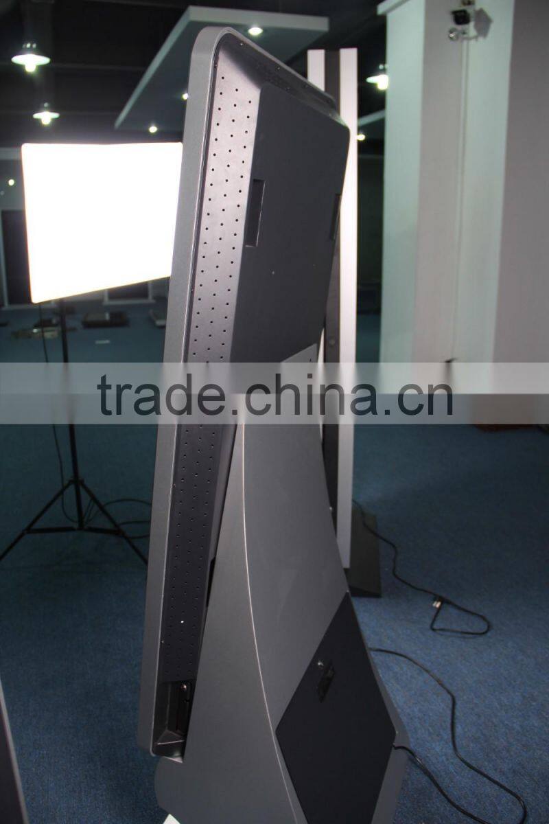 47inch shoe shine digital media advertising player support SD card/usb