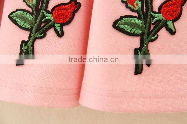 2017 new design spring summer kids outfit wholesale children dress baby girls cute cheap Kid Clothes