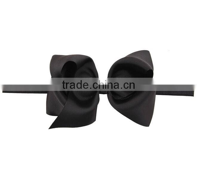 F40634A Girls hairhands colorful beautiful bowties girl headband