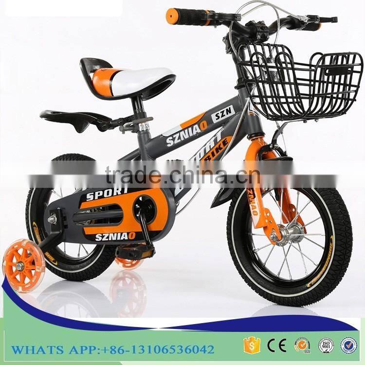 Adjustable height 12 14 16 18 inch children bicycle for 10 years old child
