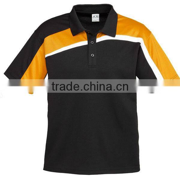100% Breathable Polyester Mesh Knit Childrens Polo Shirts