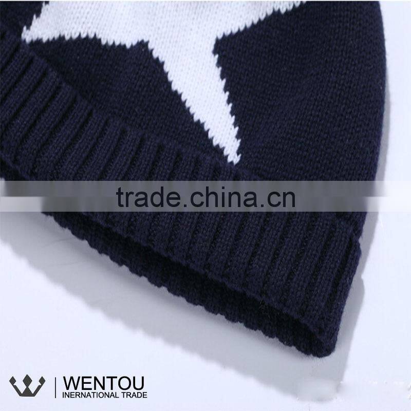 Wholesale Cotton Knitted Children Winter Hats