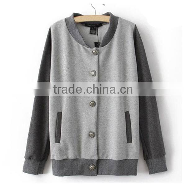 Clothing manufacturer fashion women hoodies without hood