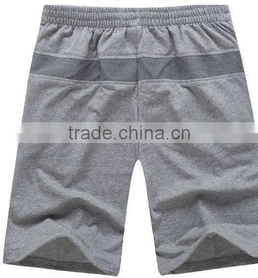 custom 100% cotton mens running shorts