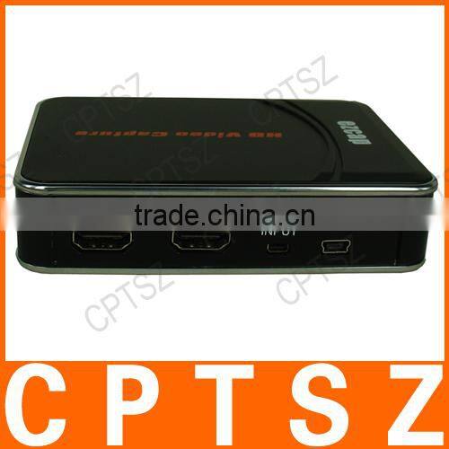 HDMI Game Capture 1080P HD Video Capture Recorder Box for XBOX One / 360/PS3/WII U with Professional Edit Software
