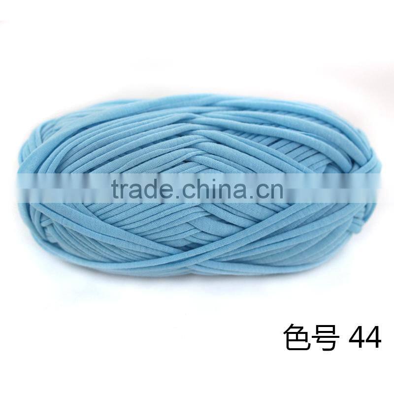 Yarn wholesale china t shirt yarn new fashion 100 polyester t shirt yarn for crochet