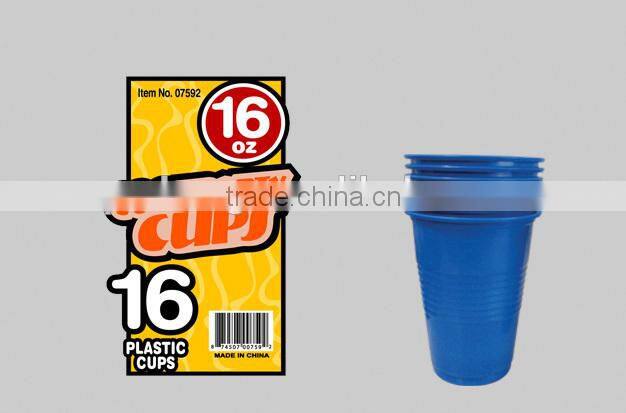 Plastic cups