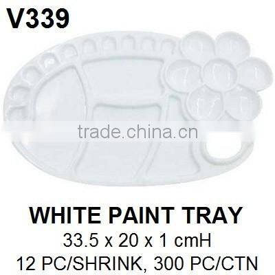 Plastic paint palette,Plastic paint tray,Empty palette, Artist watercolor paint tray