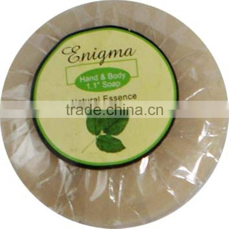Yangzhou Manufacturer Clear Plastic Wrapped Hotel Soap