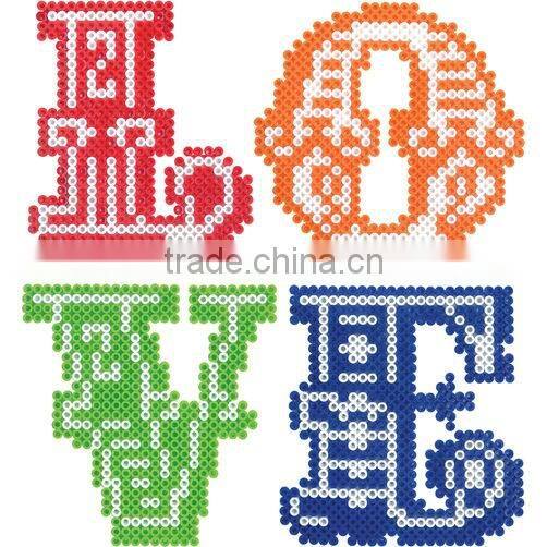 2017 Wholesale Personalized Cheap Diy 2.6 mm perler mini fuse Beads For Educational Hama Perler Beads