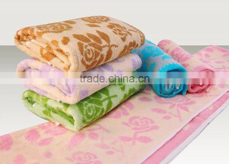 Custom Jacquard 100% Terry Cotton Towels