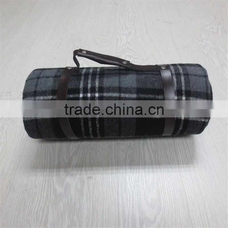 2015 New Style Double Layers Polar Fleece With Oxford Foldable Waterproof Picnic Rug