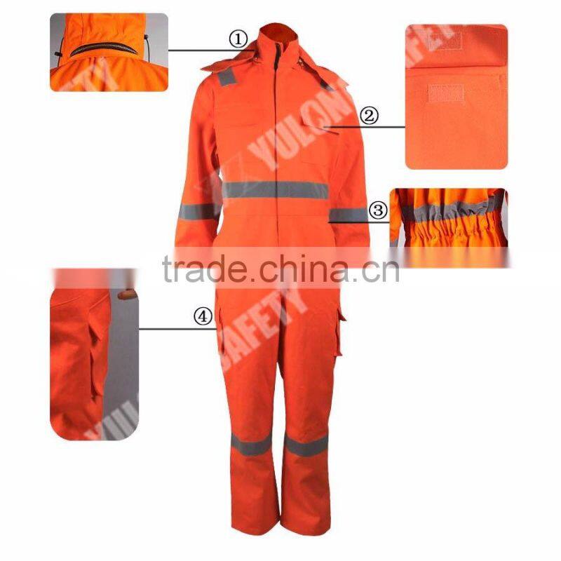 Soft Touch Fr Cotton Industrial Boiler Suit