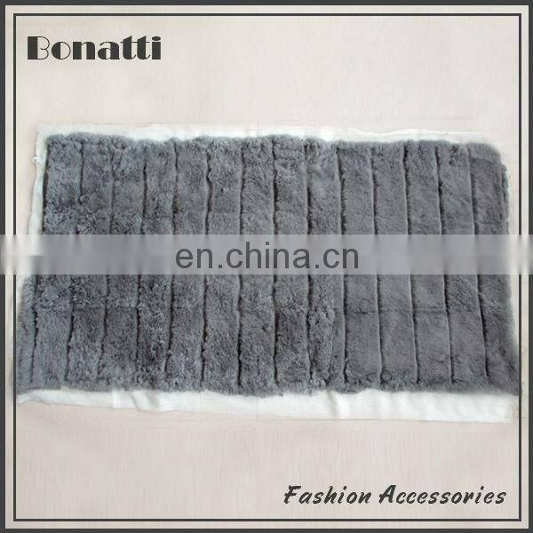 High quality rabbit fur plate