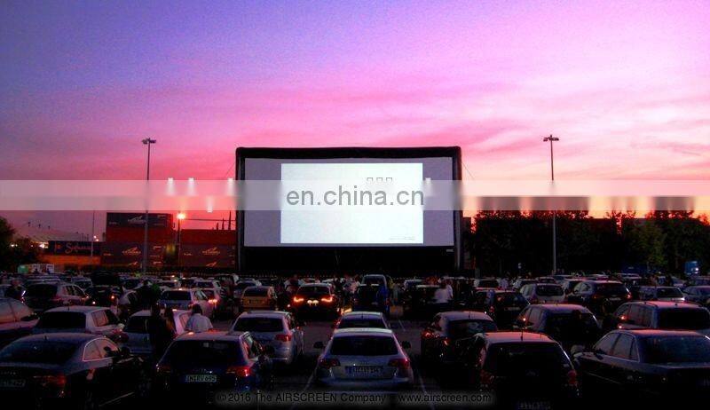 Outdoor inflatable giant screen home use big air cinema for families time