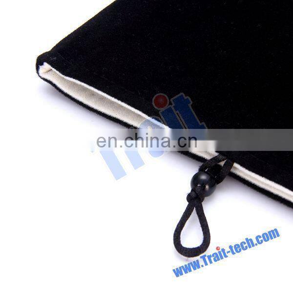 High Quality Soft Cloth Sleeve Velvet Sock Case Bag Pouch for 10 Inch Tablet