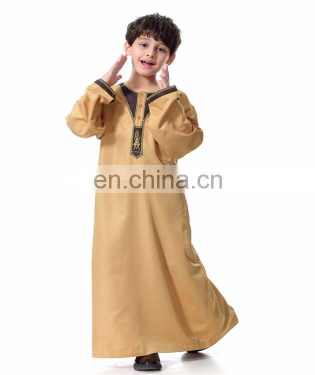 Wholesale New Arrival Design Muslim Thobe for kids islamic abaya jilbab