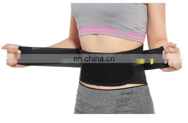 Portable Adjustable Elastic Infrared Self-heating Magnetic Therapy Back Waist Support Lumbar Brace Belt Double Pull Strap Lower