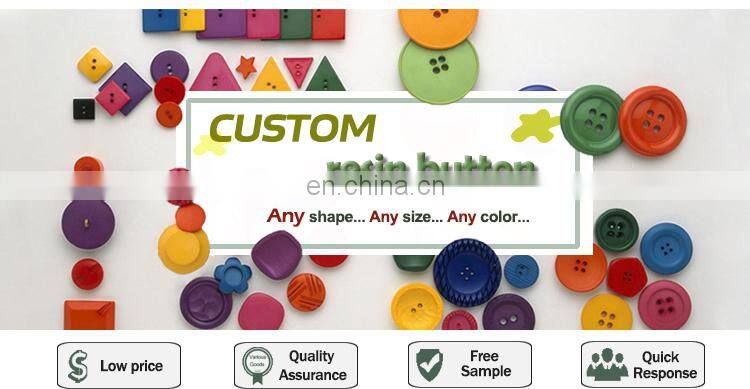 custom clear sewing resin garment plastic buttons on shirts