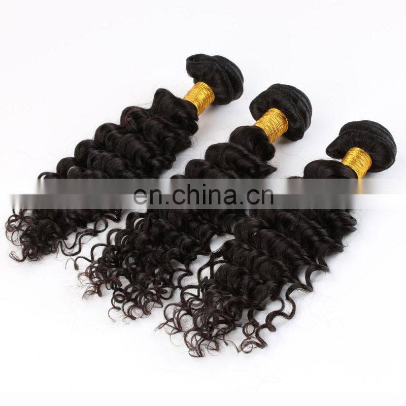 Malaysian deep curly hair fast shipping virgin hair