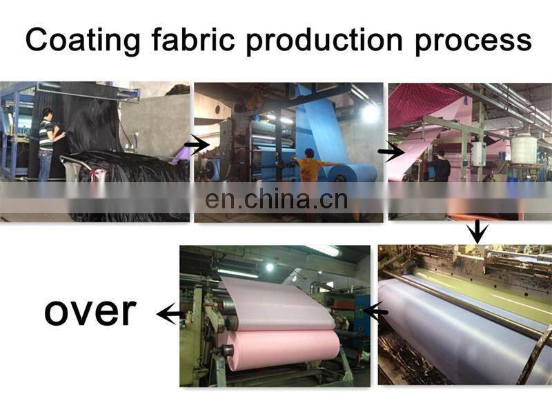 drapery waterproof pu coated 210d nylon oxford fabric