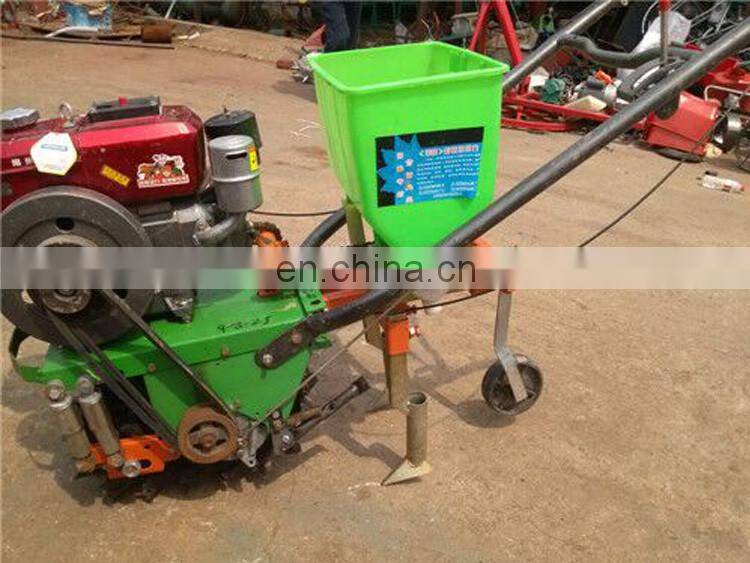 Track-mounted mini walking cultivator rotavator seeder Plough corn seeder drill sowing machine