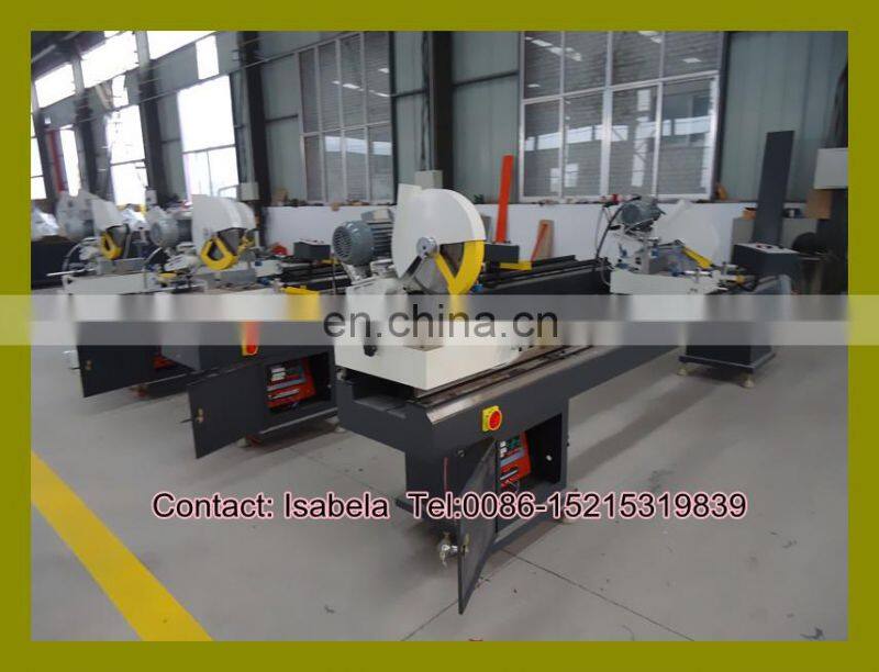 PVC window door machinery / Plastic window double head miter saw (SJ02-3500)