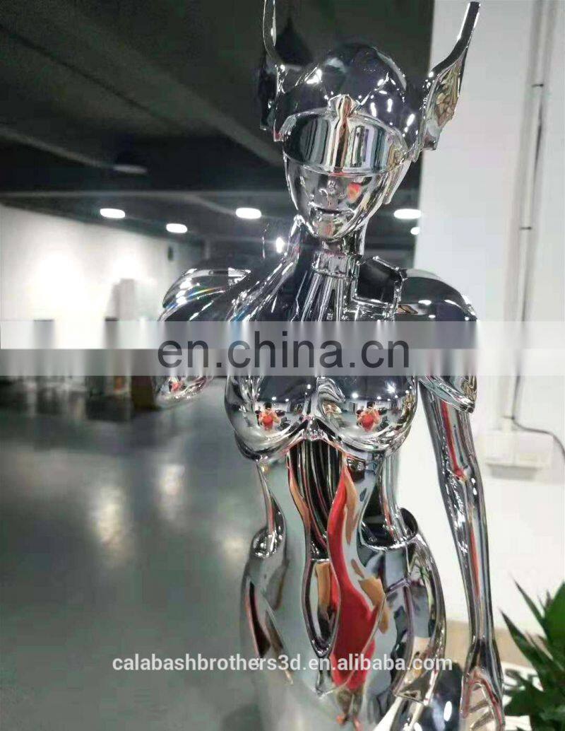 Jewelry Clothes Shops Promotion Decoration 3D Printing Electroplate Heart Ball Models for Big Plaza Holiday Party