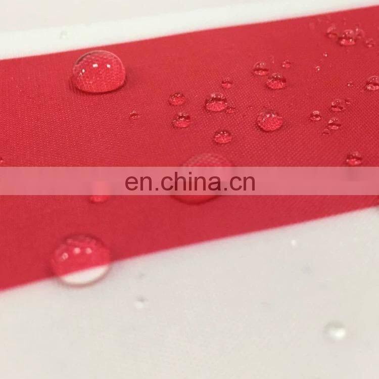 210D High Quality color-stripes oxford fabric waterproof fabric for canopy