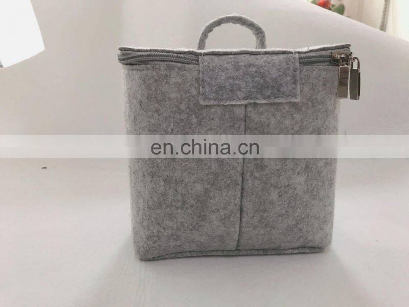 High Quality Felt Material Outdoor Picnic Lunch Bag