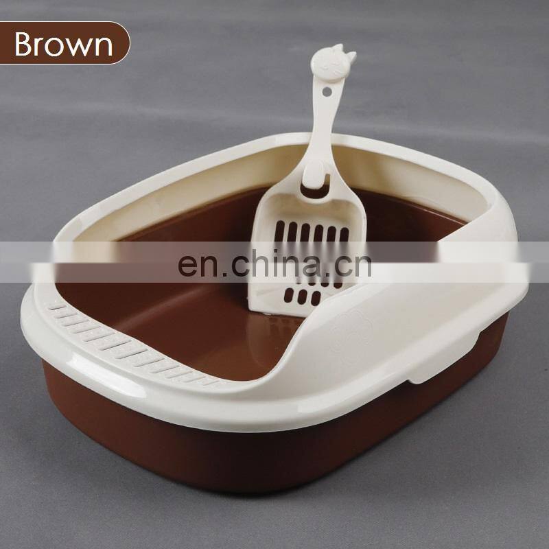 Wholesale Plastic Close Large Cat Litter Box Toilet
