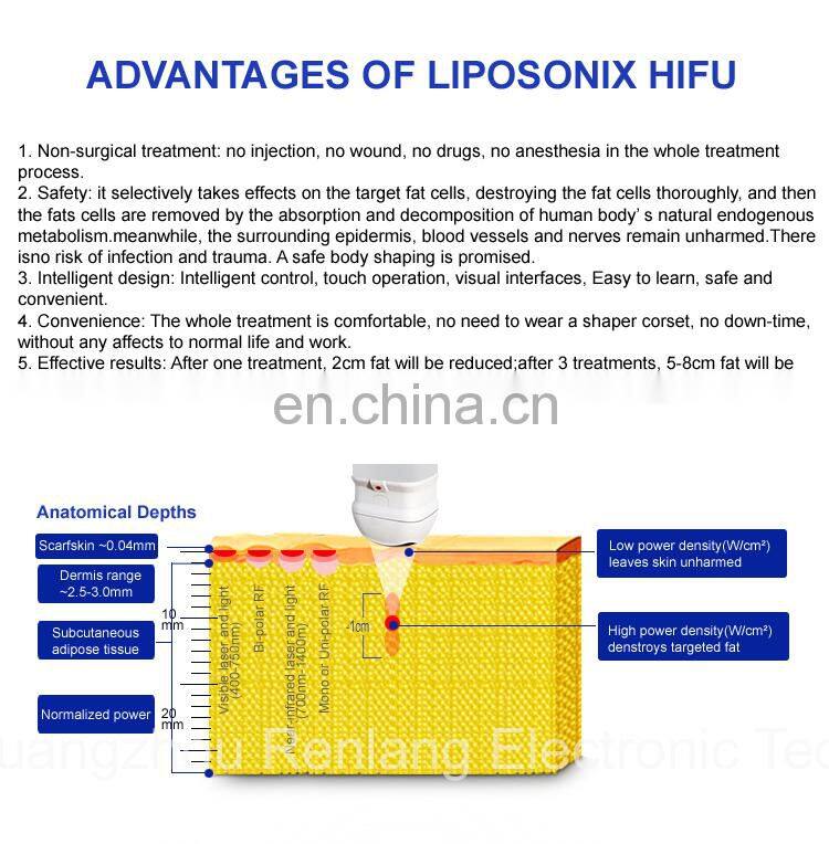 Professional non invasive liposuction weight loss machine