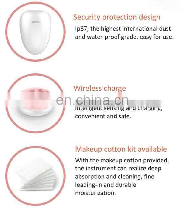 New multi-function beauty massage tool portable ultrasonic electric ion facial massager